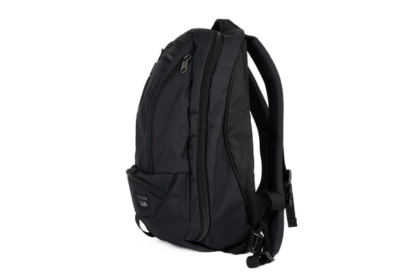 The Synik 22 from the side in Black X-Pac® with a grey label.